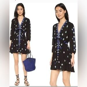 Free People Women’s Stargazer Embroidered Tunic Dress
